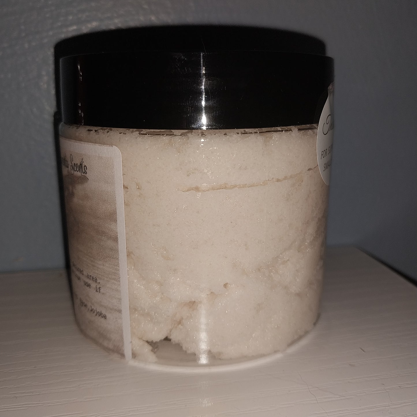 Whipped Sugar Scrub Infused with Jojoba Oil 8oz Jar