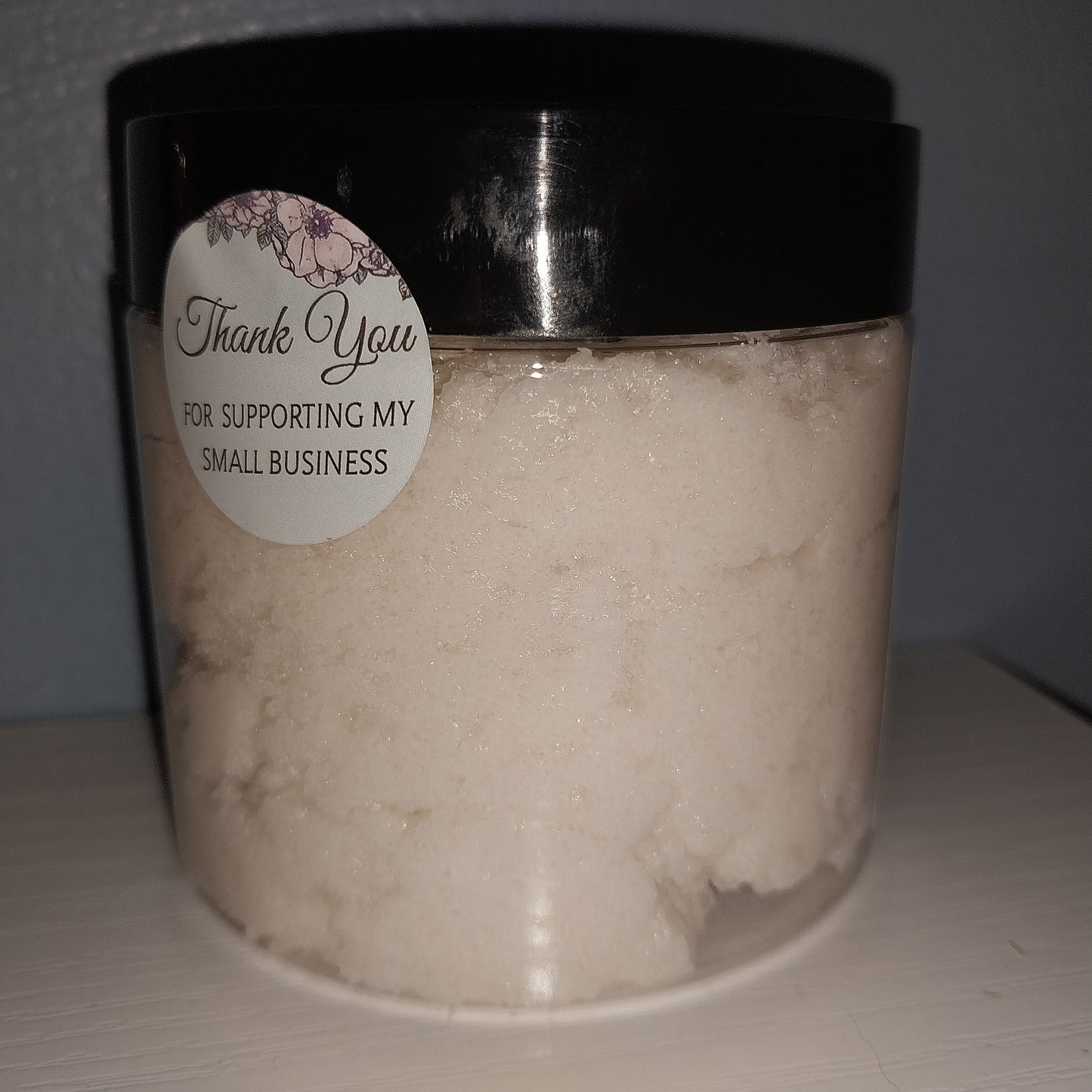 Whipped Sugar Scrub Infused with Jojoba Oil 8oz Jar