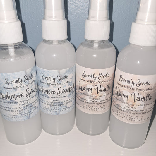 4oz Room & Body Spray Mist