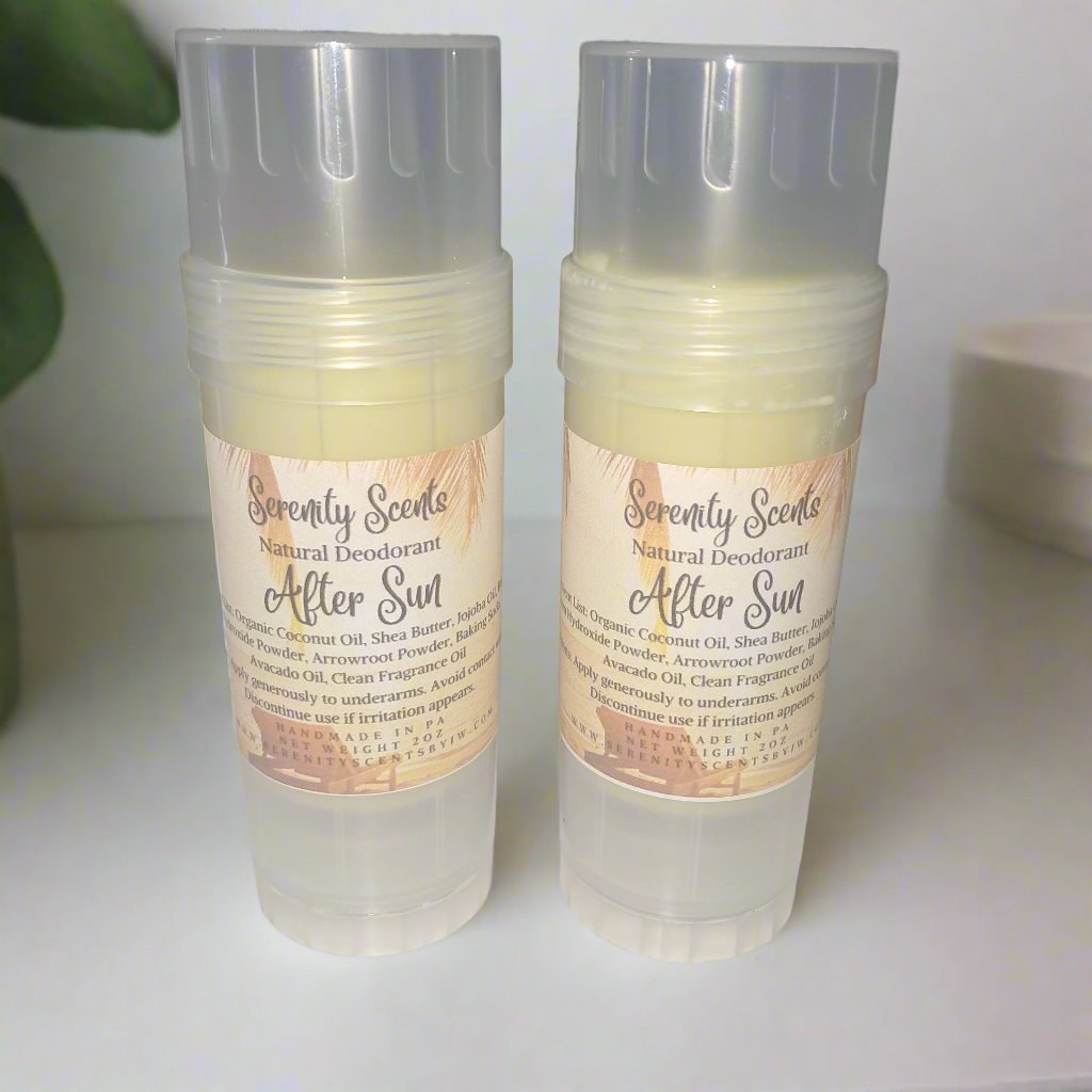 All Natural Deodorant - Aluminum Free - 2oz Twist Tube