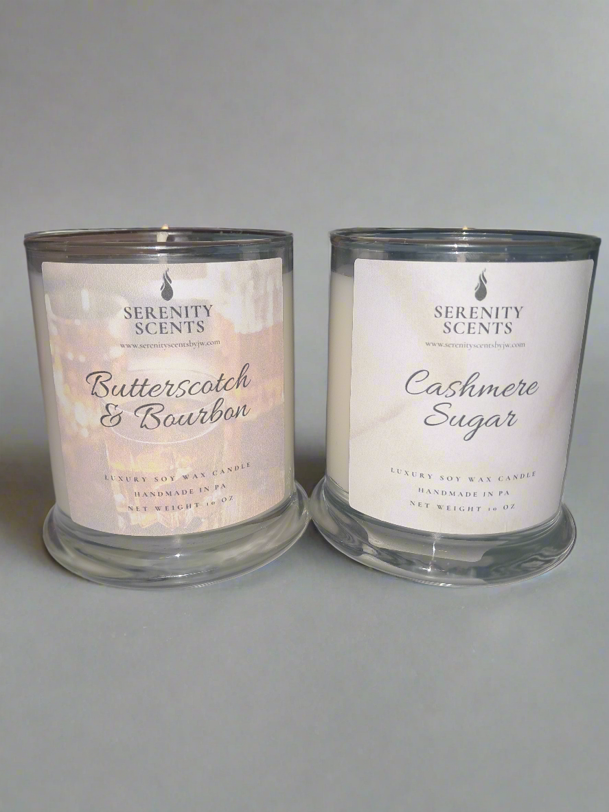 Luxury Soy Wax Candle. 10oz Wax Weight. Made to Order. 7-10 Day Lead Time.