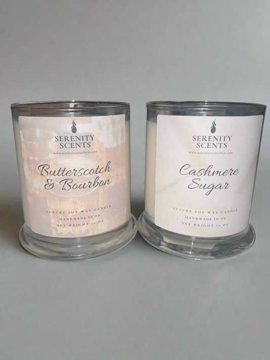 Luxury Soy Wax Candle. 10oz Wax Weight. Made to Order. 7-10 Day Lead Time.